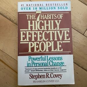 3/25
The 7 Habits of Highly Effective People Book